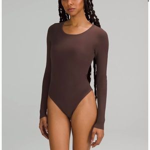Lululemon long-sleeve knit bodysuit